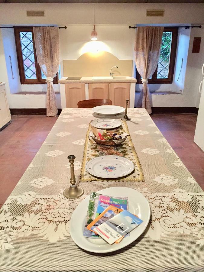 Camera E Appartamento Toscana - B&B Palazzo Robicci Кастильон-Фьорентино Экстерьер фото