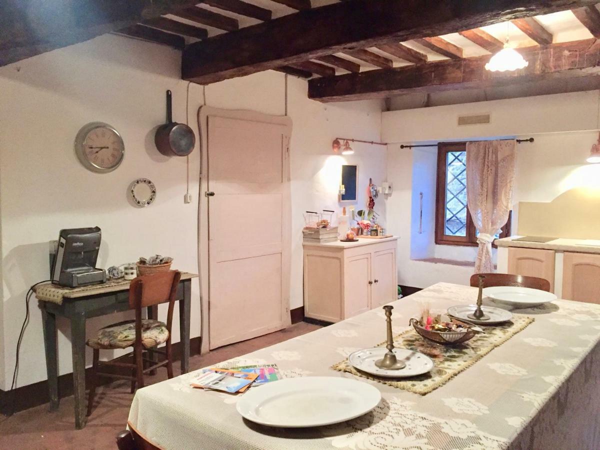 Camera E Appartamento Toscana - B&B Palazzo Robicci Кастильон-Фьорентино Экстерьер фото